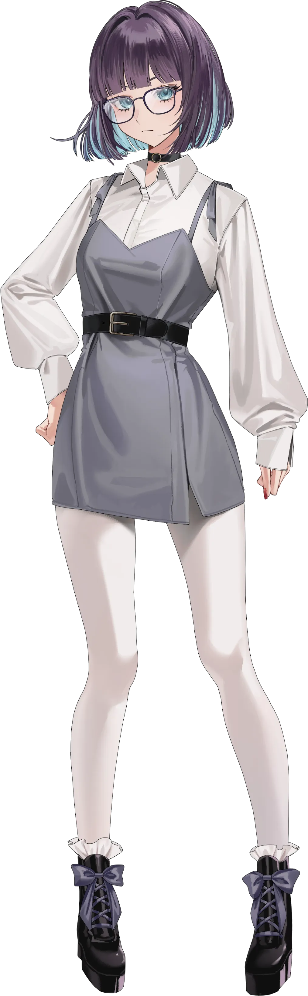 九条 茜の私服姿