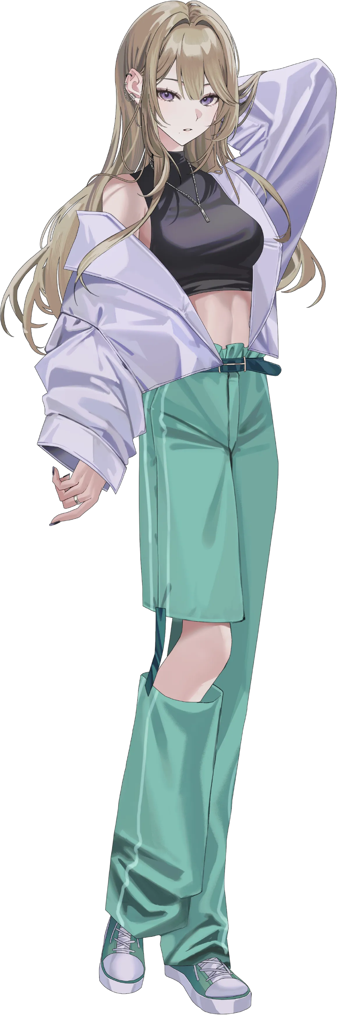⽉城 りんの私服姿